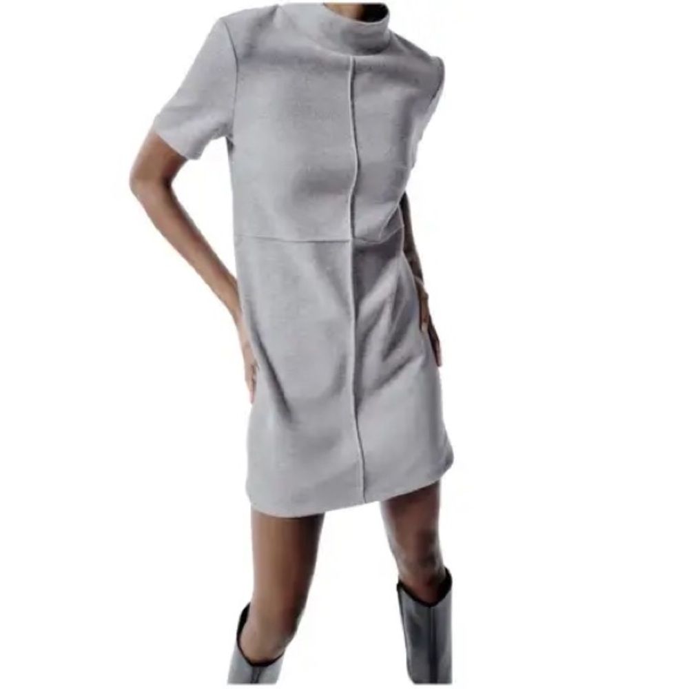 Zara Gray Women's Sweater Dress